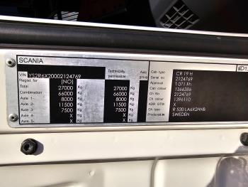 R520 V8 6x2 BOOGIE / RETARDER / FULL AIR